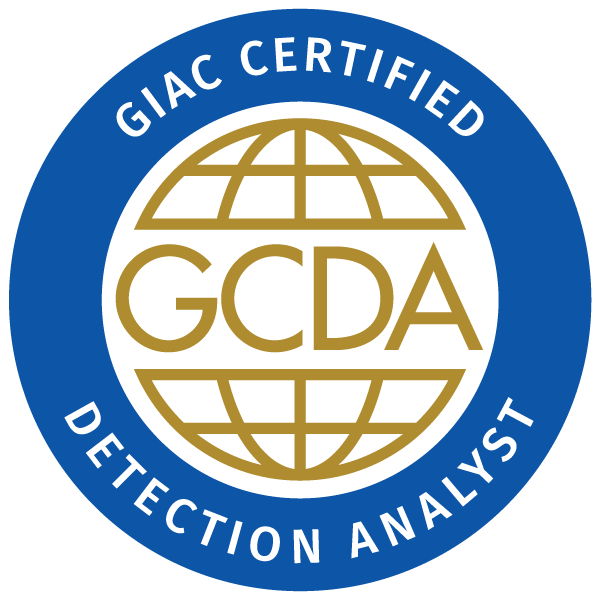 GCDA – GIAC Certified Detection Analyst