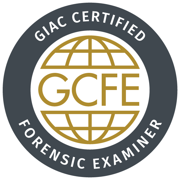 GCFE – GIAC Certified Forensic Examiner