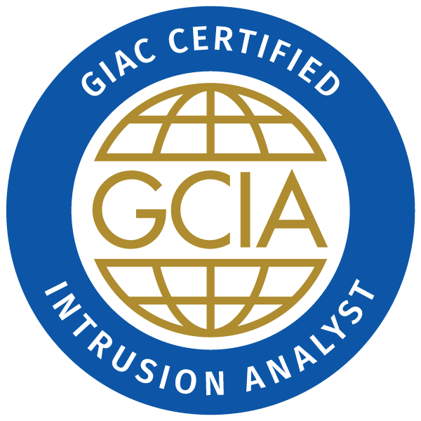Dr. Michael Gorski 18 GIAC GCIA – Certified Intrusion Analyst
