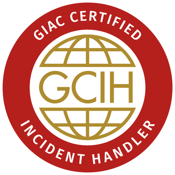 Dr. Michael Gorski 17 GIAC GCIH – Certified Incident Handler