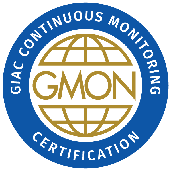 Dr. Michael Gorski 21 GIAC GMON – Continuous Monitoring